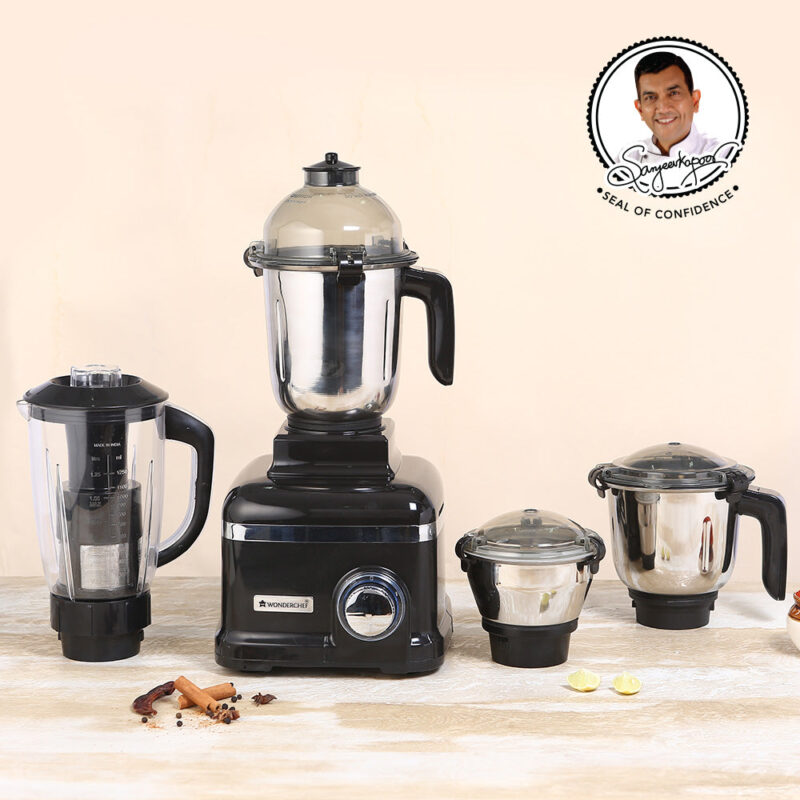 Sumo Mixer Grinder with 4 Stainless Steel Jars, 1000 W in Black - Image 7
