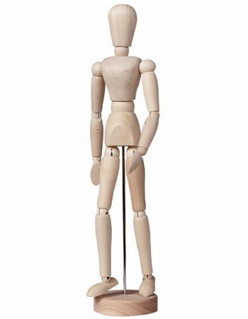 BRUSTRO Manikins (12 Inch Male & Female) - Image 2