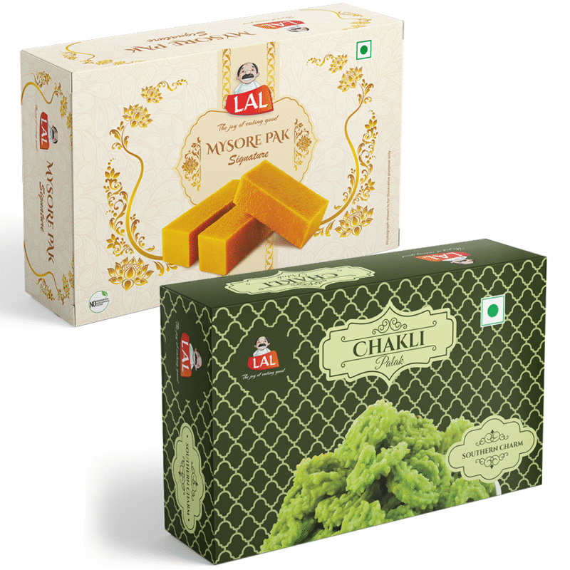 Mysore Pak Signature 400g and Chakli Palak 250g - Image 2