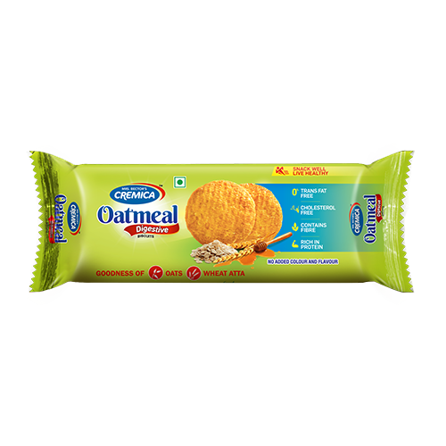 10x Cremica Oatmeal Digestive, 120gm each, Pack Of 10