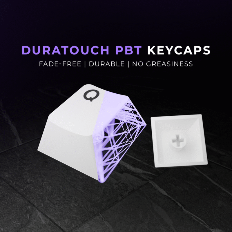 Swarm All White Wireless Gaming Keyboard - Image 10