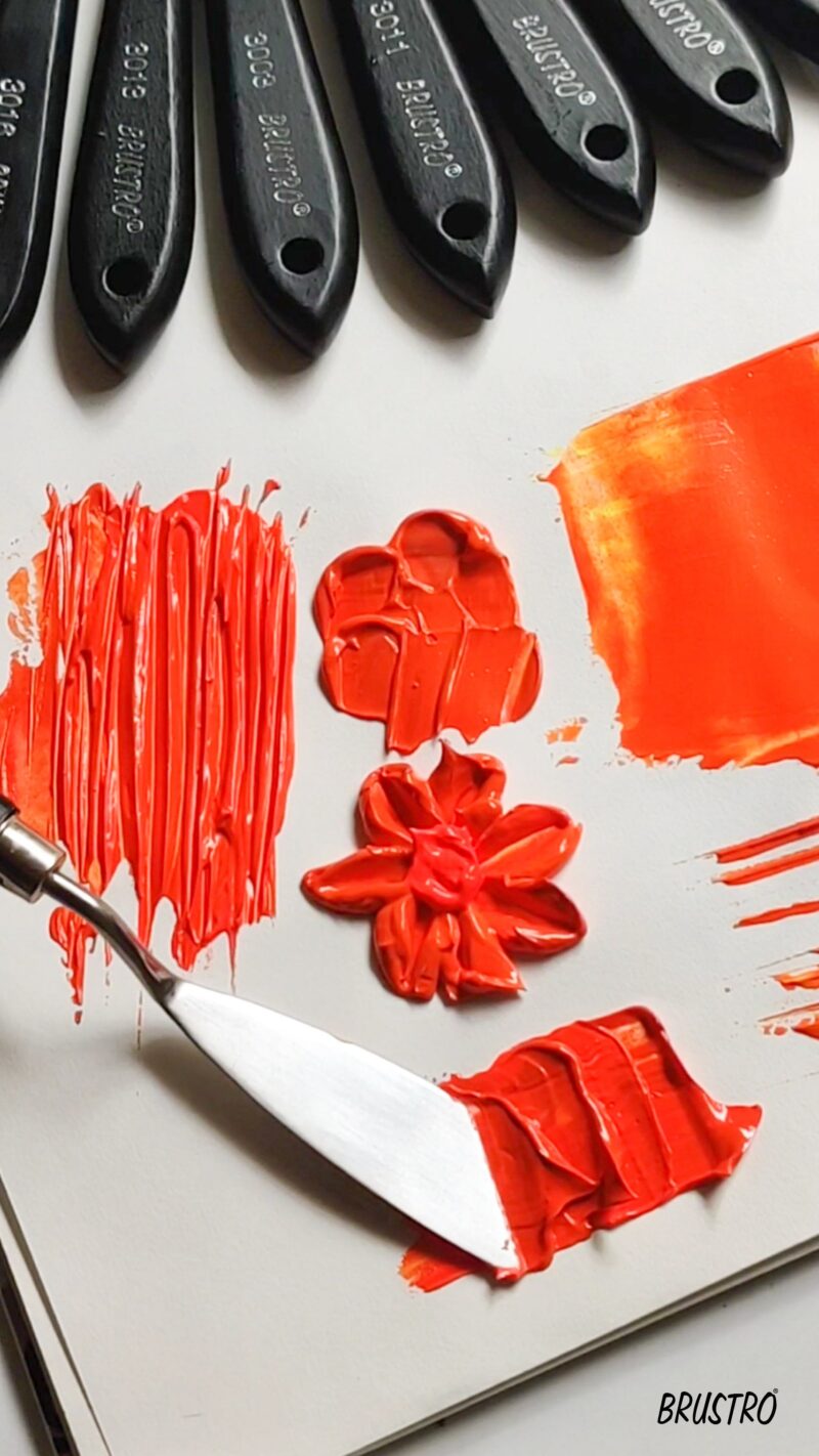 BRUSTRO Artists ’ Palette Knives (Set of 5) - Image 4