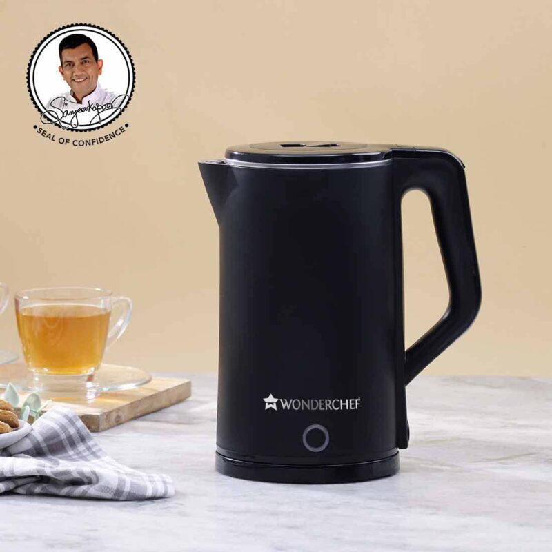 Wonderchef Renewed COOL-TOUCH Electric Kettle | 1500 W | 1.8 L | 1 Year Warranty - Image 2