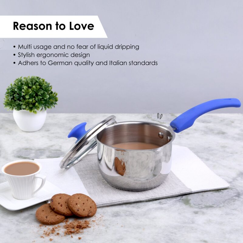 Nigella Tea Pot with Lid – 14cm, 1.2 Litres - Image 4