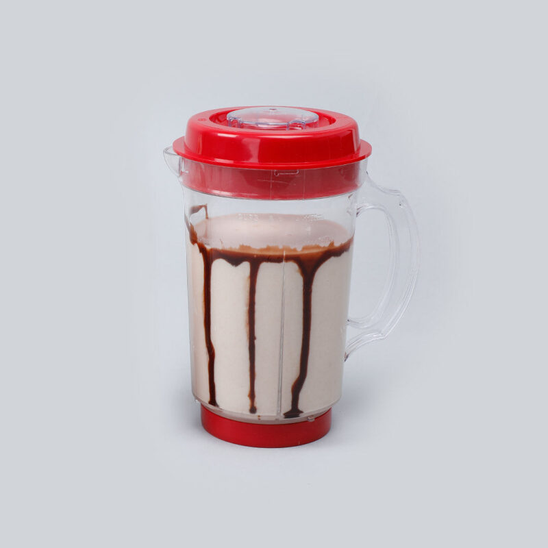 Nutri-Blend B - Blending Jar Set with Lid - Red (Without Filter) - Image 2