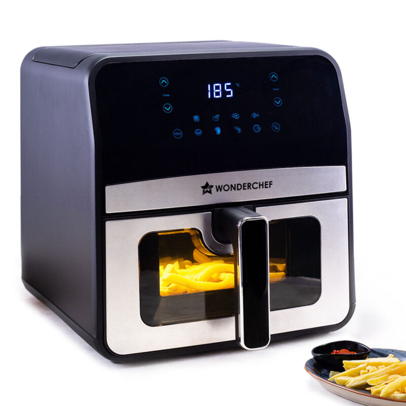 Regenta Digital Air Fryer with Window | 1800W, 6.5L | Rapid Air Technology | Auto Resume & Shut-off | Touch Screen | Fry, Bake, Grill, Roast | 2 Year Warranty - Image 8