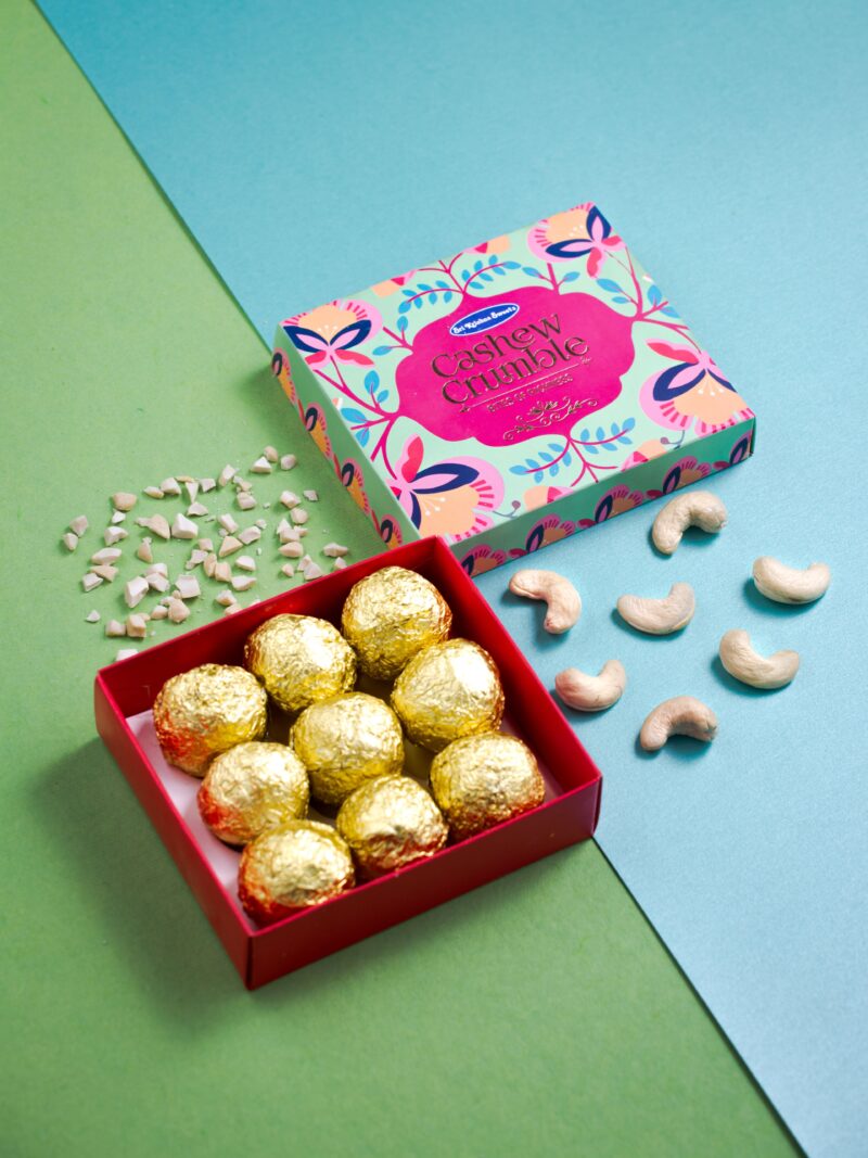 Sri Krishna Sweets Cashew Crumble - 9 pc - Image 2