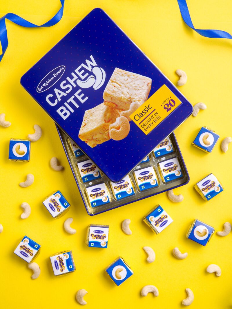 Sri Krishna Sweets Cashew Bites - Image 3