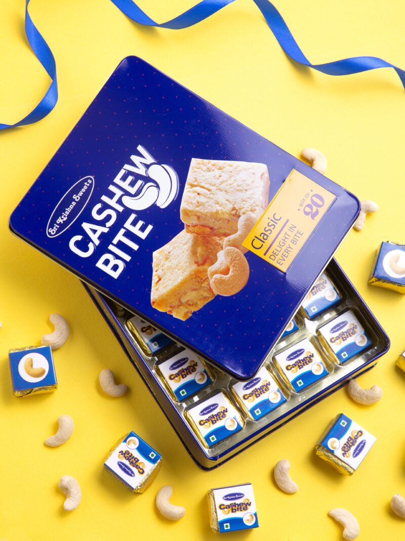 Sri Krishna Sweets Cashew Bites - Image 2