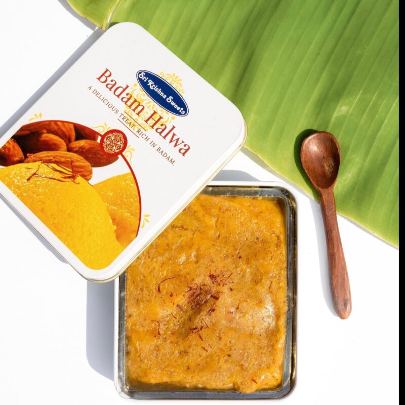Sri Krishna Sweets Badam Halwa - Image 3