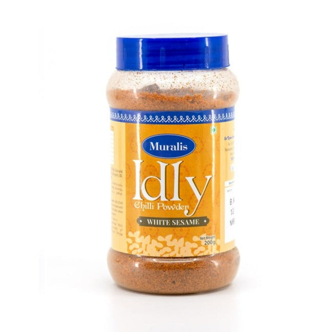 Sri Krishna Sweets White Sesame Idly Chilly Powder 200gms - Image 2