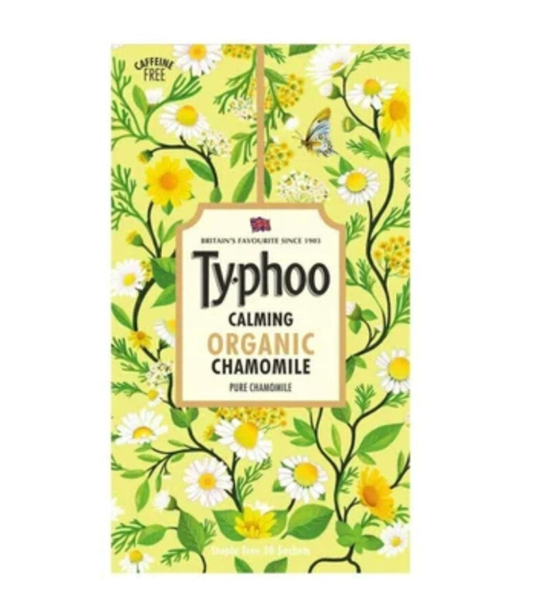 Typhoo Pure Chamomile Organic Tea Bags - 20 Units