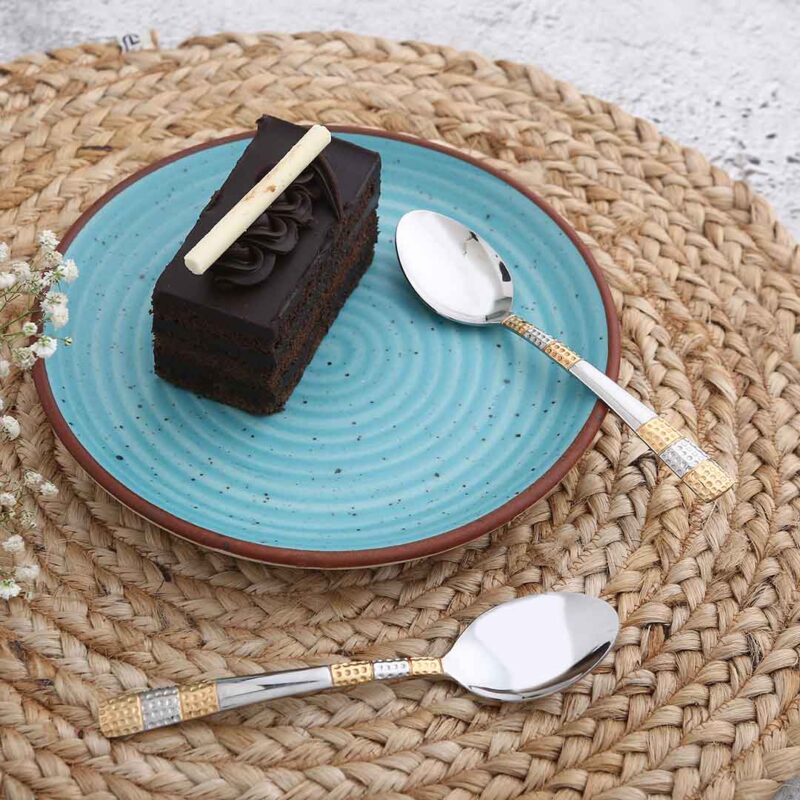 Roma Dinner Spoon - Gold Plated - Set of 6pcs - Image 3