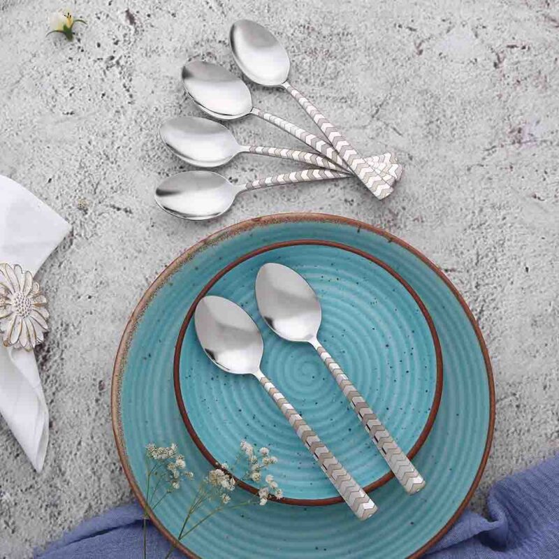 Roma Dinner Spoon - Laser Etching - Set of 6 pcs - Image 4