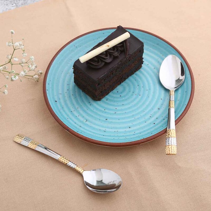 Roma Dinner Spoon - Gold Plated - Set of 6pcs - Image 6