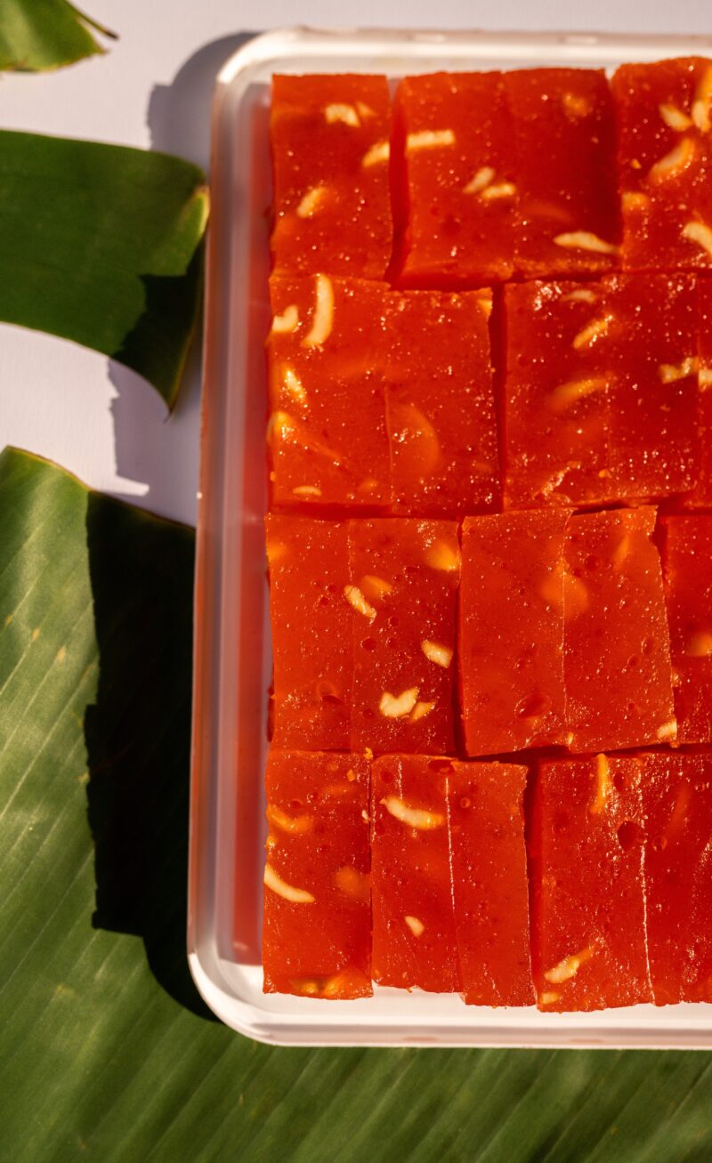 Sri Krishna Sweets Bombay Halwa - Tray - Image 3