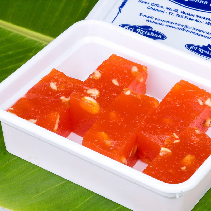 Sri Krishna Sweets Bombay Halwa - Tray - Image 2