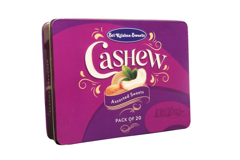 Sri Krishna Sweets Assorted Cashew Sweets (Pack of 20) - Image 2