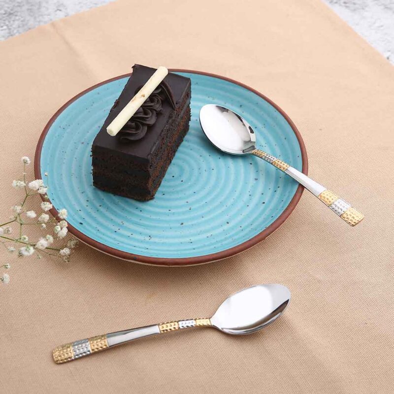 Roma Tea Spoon - Gold Plated - Set of 6pcs - Image 3