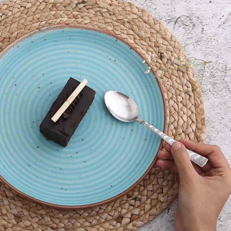 Roma Tea Spoon  - Laser Etching - Set of 6 Pcs - Image 2