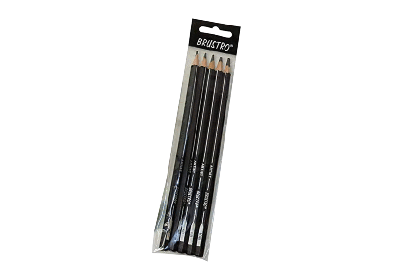 Brustro Creative Graphite Pencil Sketching Drawing Set - Image 3