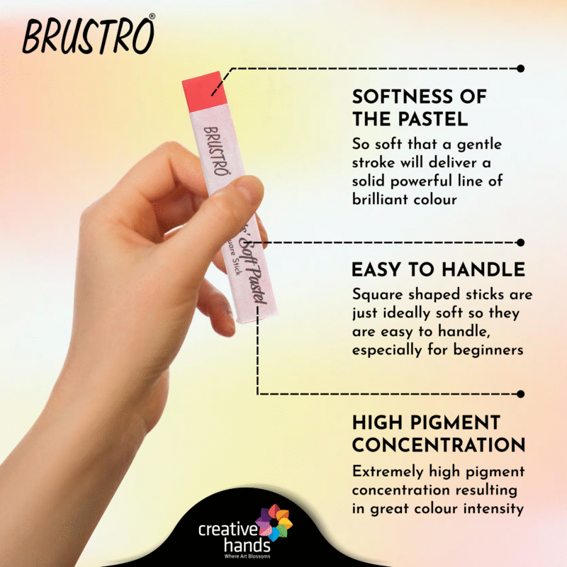 Brustro Artists' Soft Pastels Set of 48 - Image 3