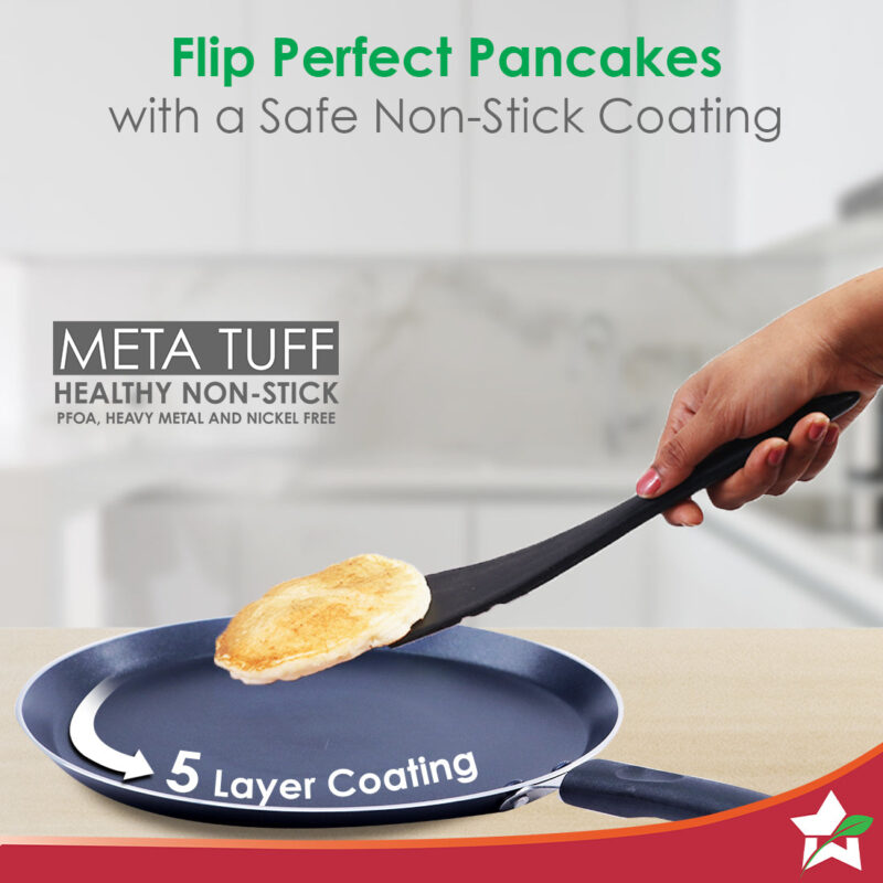 Valencia Non-stick Cookware Set - Black - Image 2