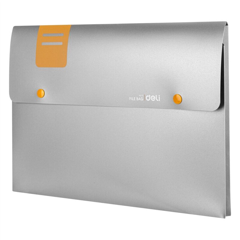 Deli W5511 File Bag String Ver.Tpt 12T - Color May Vary