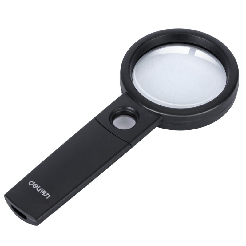 DELI W9092 MAGNIFIER 3X/6X BLK - Color May Vary