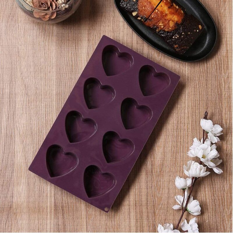 Platinum Silicone Heart Cake Mould - Image 7