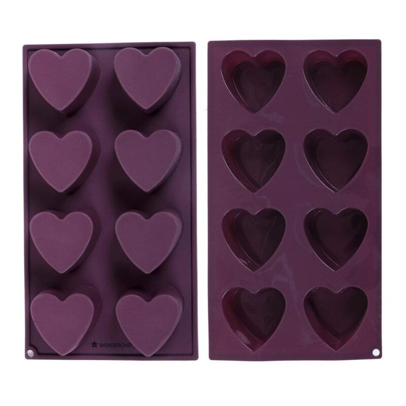 Platinum Silicone Heart Cake Mould - Image 8