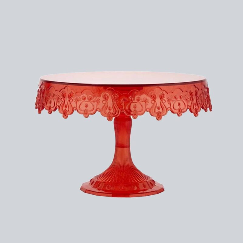 Pavoni Message Red Cake Stand - Image 7