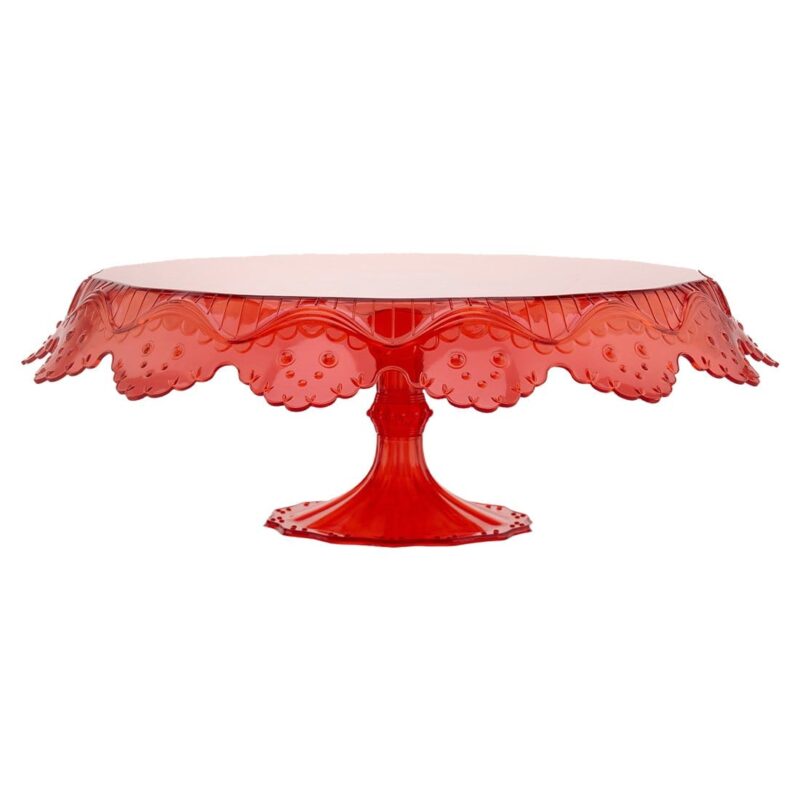 Pavoni Papillon Red Cake Stand