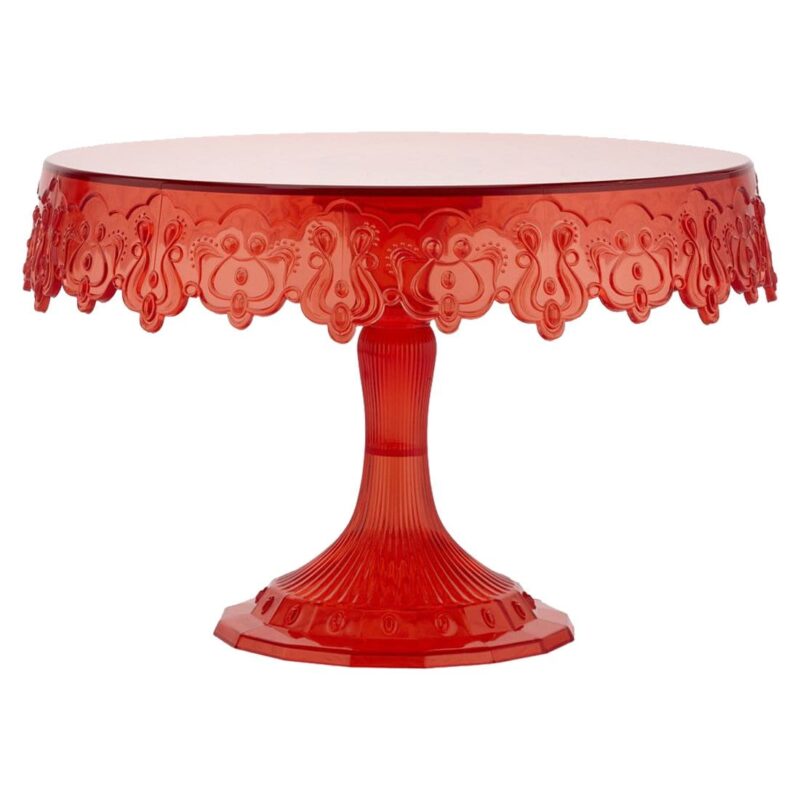Pavoni Message Red Cake Stand - Image 2