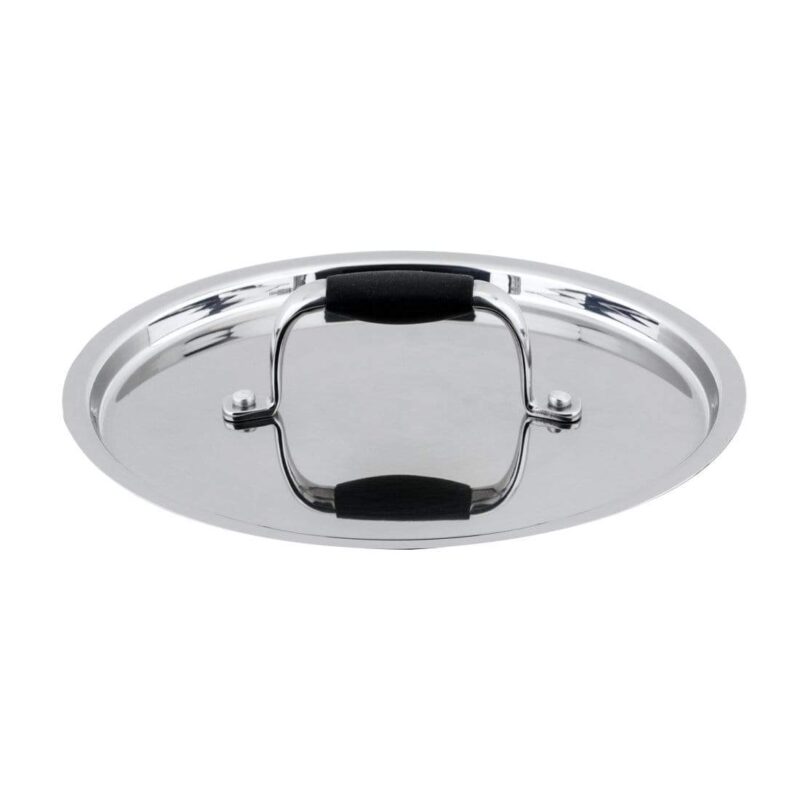 Stanton 20 cm Stainless Steel Casserole With Lid, Handle with Silicone Sleeve, Induction Friendly, 2.5mm, 3L, 25 Years Warranty - Image 4