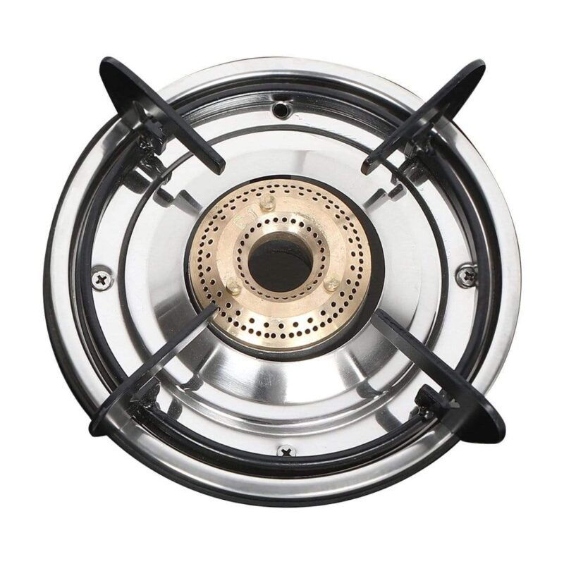 Zest 2 Burner Glass Cooktop,  Black 7mm Toughened Glass with 1 Year Warranty, Ergonomic Knobs, Efficient Brass Burners, Stainless-steel Spill Tray, Manual Ignition - Image 10