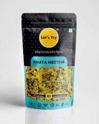 Let's Try Khatta Meetha - Crispy, Crunchy, High In Quality, 250 g
