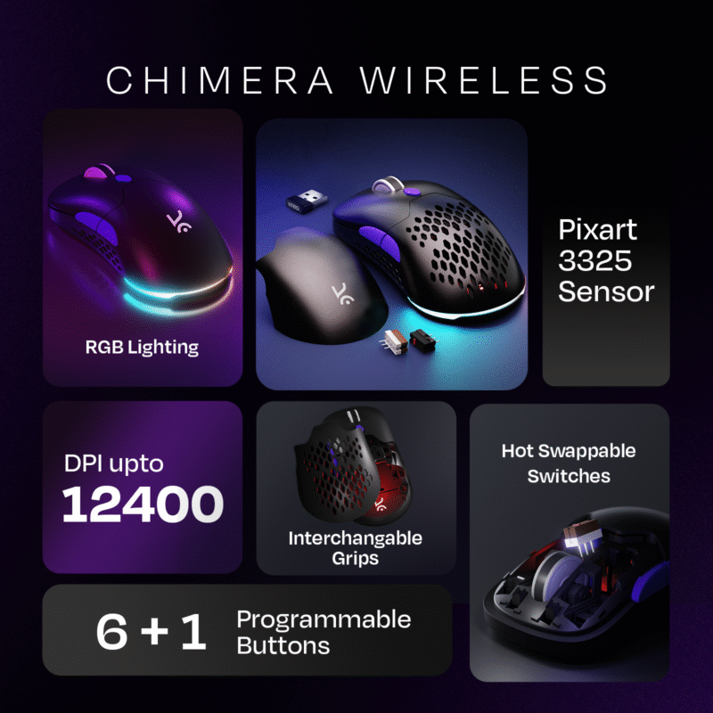 Chimera Wireless Gaming Mouse - Image 14