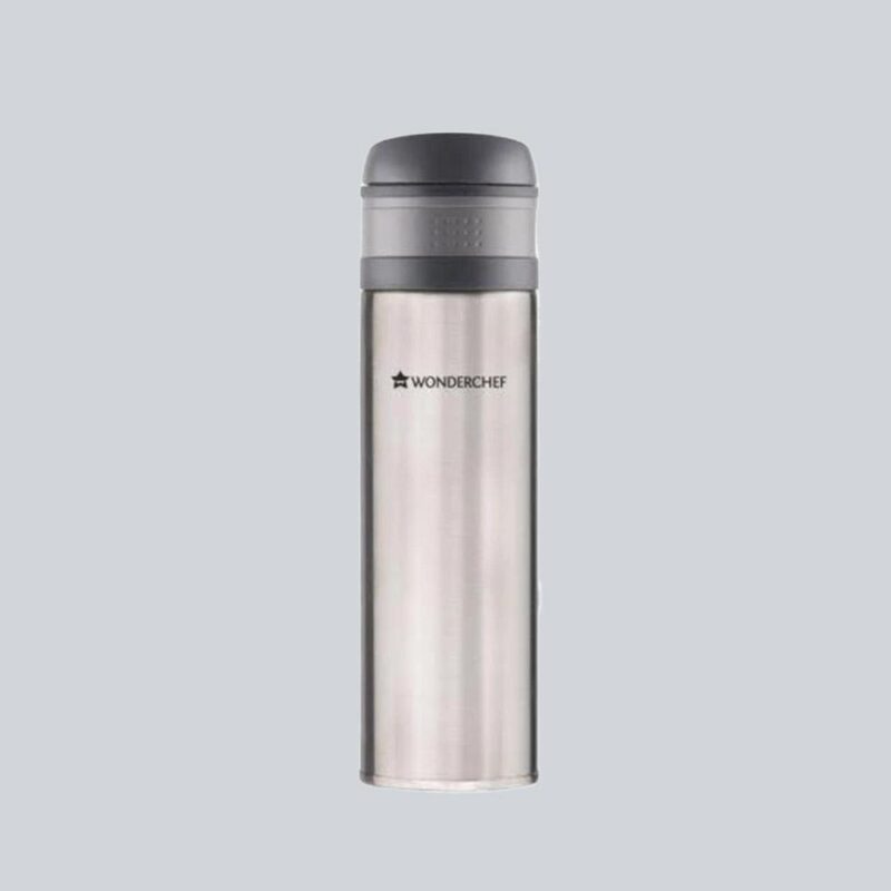 Uni-Bot, 500ml, Silver, Double Wall Stainless Steel Vacuum Insulated Hot and Cold Flask, Ultra Light, Spill and Leak Proof, 2 Years Warranty - Image 13