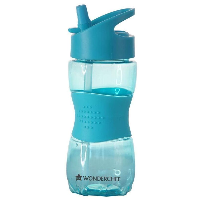 Sippy, 350ml, Single Wall Children Water Bottle, Blue - Image 8