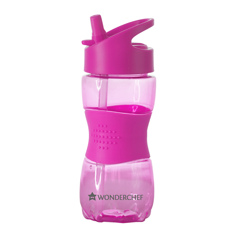Sippy, 350ml, Single Wall Children Water Bottle, Pink - Image 10