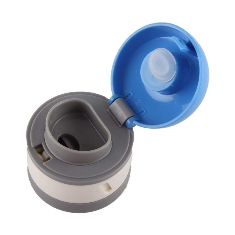 Uni-Bot, 500ml, Double Wall Stainless Steel Vacuum Insulated Hot and Cold Flask, Ultra Light, Spill and Leak Proof, 2 Years Warranty, Blue - Image 5