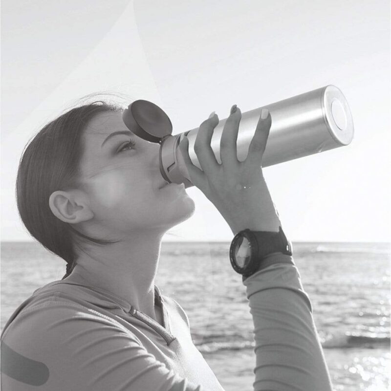 Uni-Bot, 500ml, Silver, Double Wall Stainless Steel Vacuum Insulated Hot and Cold Flask, Ultra Light, Spill and Leak Proof, 2 Years Warranty - Image 11