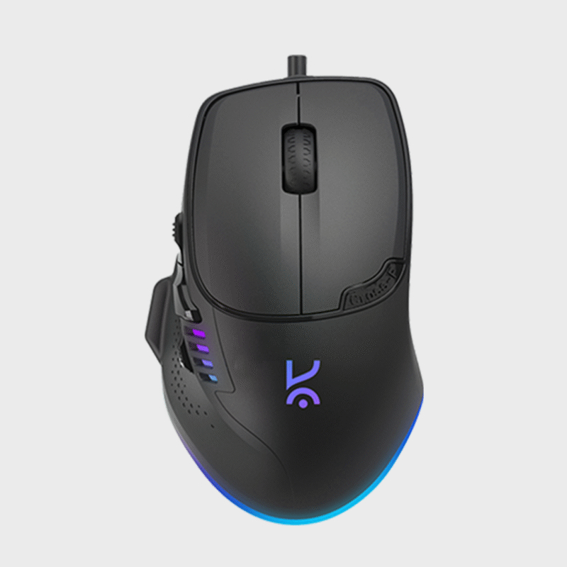 Hawk Gaming Mouse - Black - Image 9