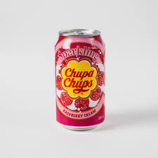 Chupa Chups Sparkling water Strawberry Cream 345ML