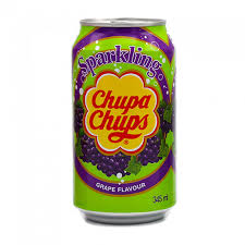 Chupa Chups Sparkling water Grape 345ML