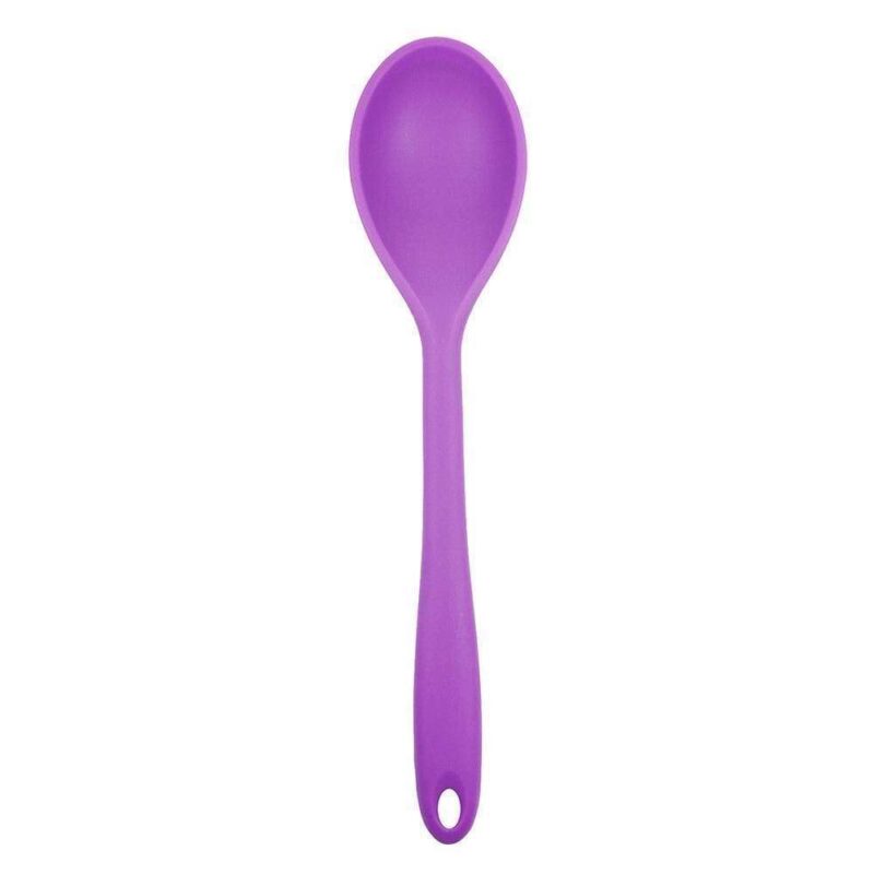 Waterstone Silicone Nonstick Spoon, Purple - Image 5