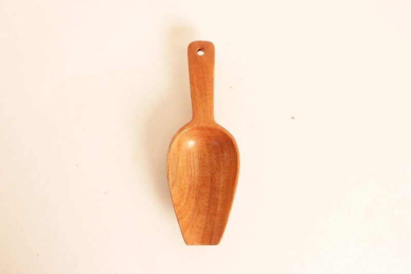 Neem Wood Scoop Spoon (Flour Spoon | Grain Measuring spoon) - Image 3