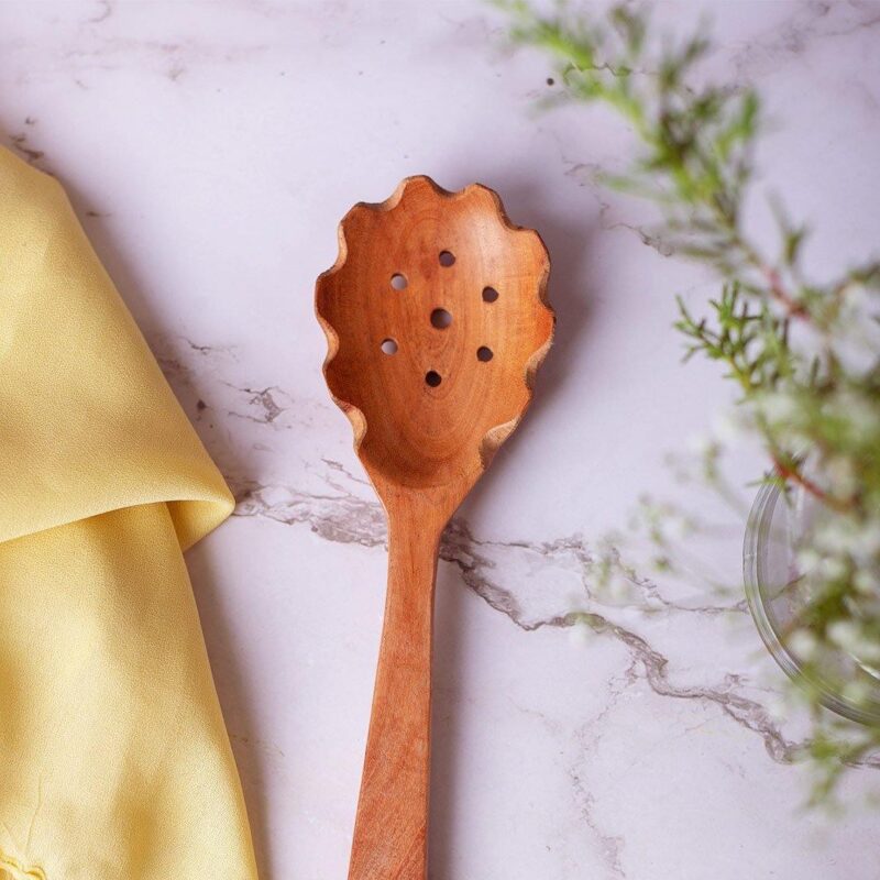 Neem Wood Skimmer (Chanta/ Jalli Karandi) - Image 4