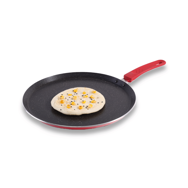 Wonderchef Renewed Milano 28cm Dosa Tawa | Meta Tuff Non-Stick Coating | Pure Grade Aluminum - Image 3